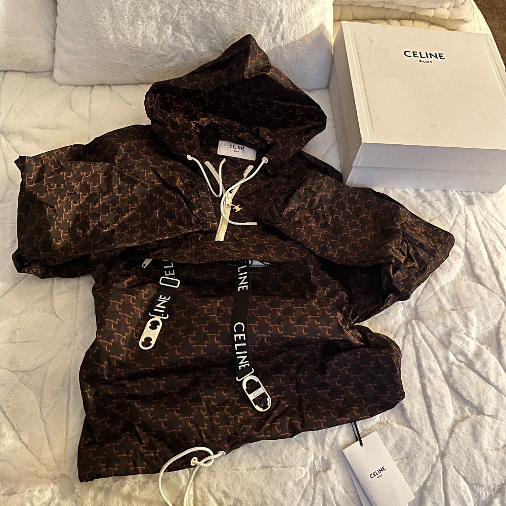Celine packable windbreaker